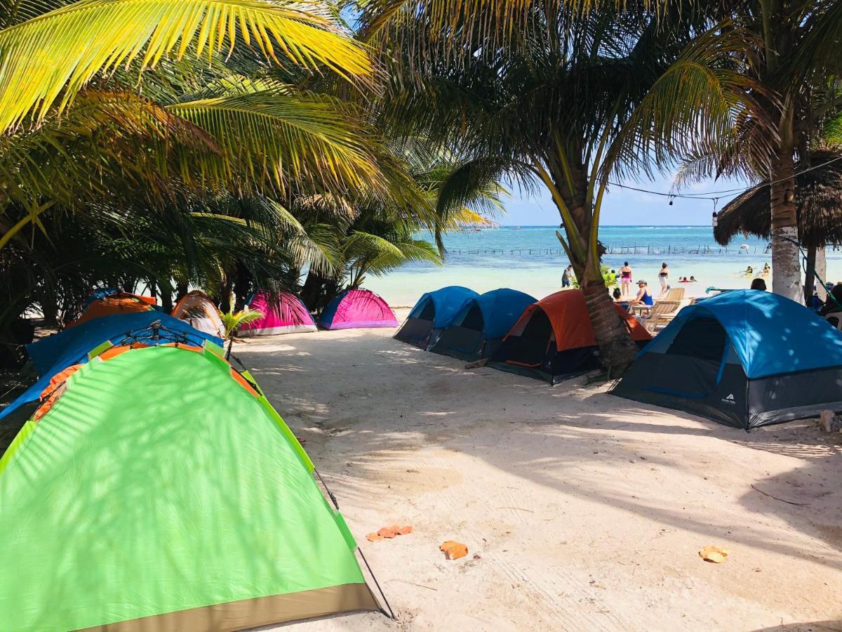 Camping Lunas Bar Mahahual Exterior foto