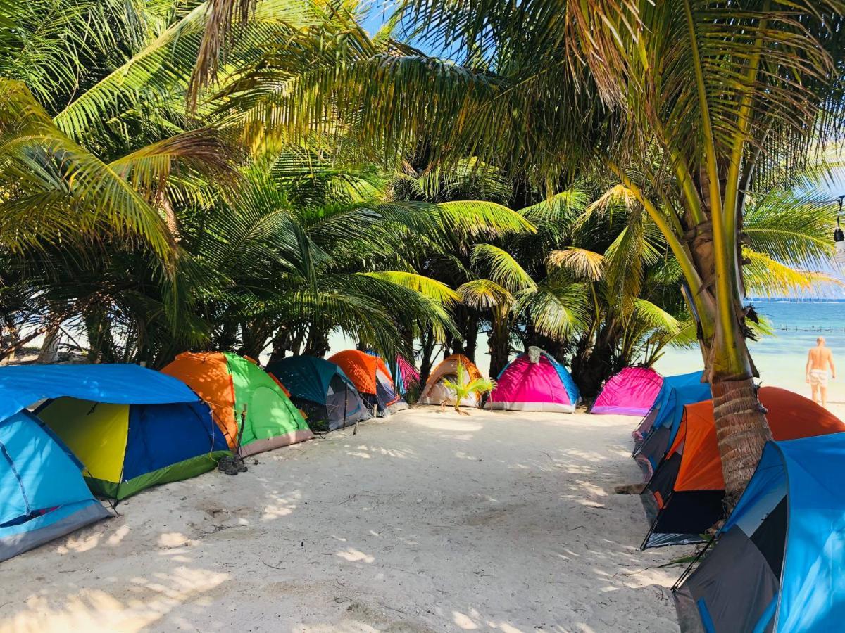 Camping Lunas Bar Mahahual Exterior foto